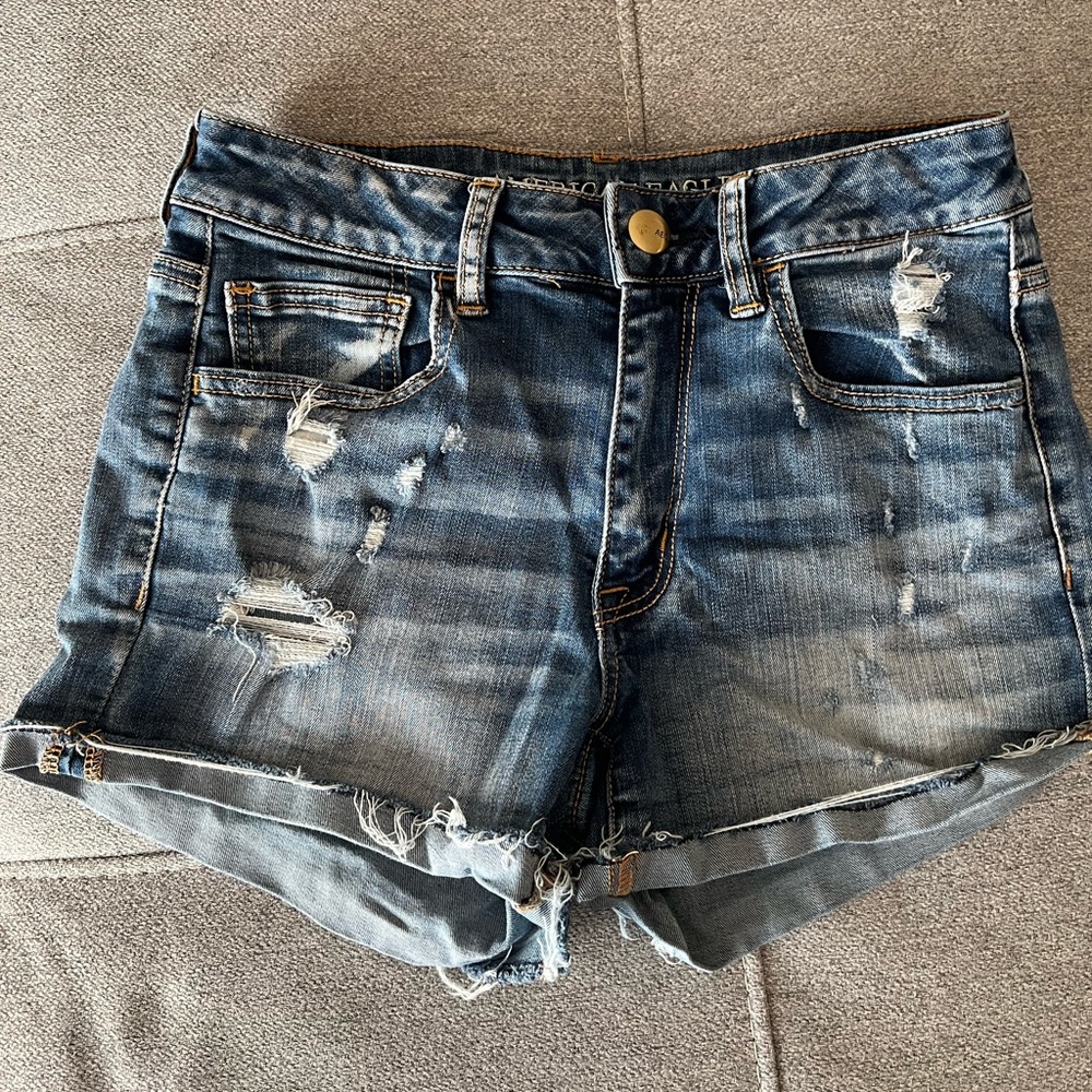 American eagle jean shorts size 6